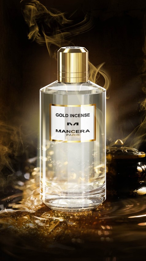 عطر زنانه و مردانه مانسرا Gold Incense حجم 120 میلی لیتر